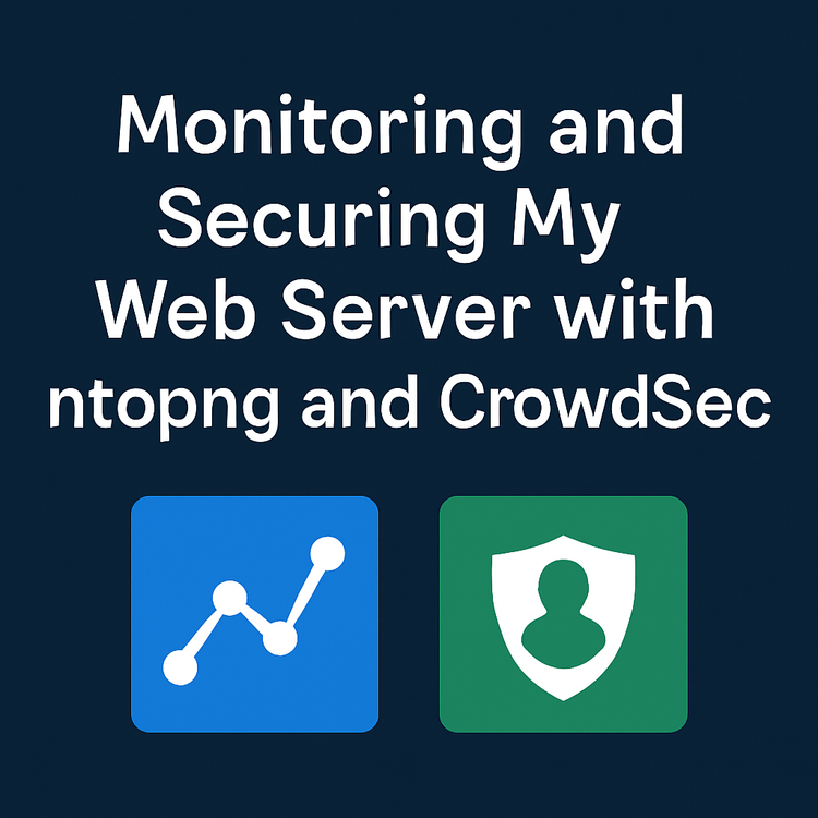Monitoring and Securing My Web Server with ntopng and CrowdSec